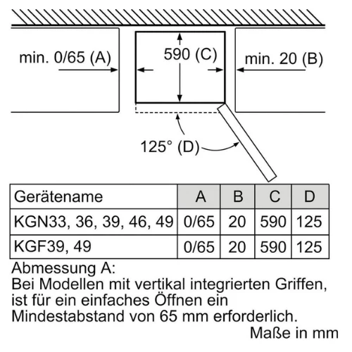 Réfrigérateur Congélateur Combiné Bosch KGN36NLEA