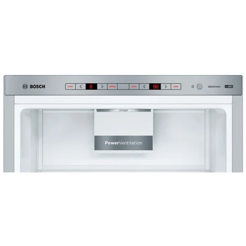 Série 6, Réfrigérateur combiné pose-libre, 201 x 60 cm, Inox anti trace de doigts BOSCH KGE398IBP