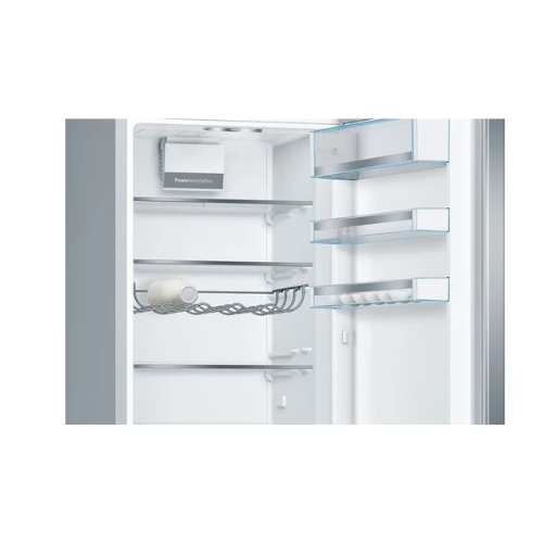 Série 6, Réfrigérateur combiné pose-libre, 201 x 60 cm, Inox anti trace de doigts BOSCH KGE398IBP